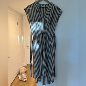 Women’s - MAX STUDIO - Striped Linen Dress - Size XS - LIKE NEW